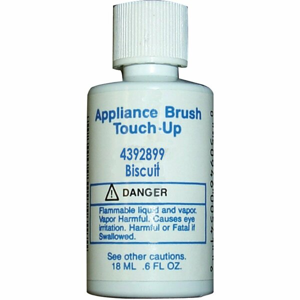 No Logo Appliance Brush-On Touch-Up Paint (Biscuit) 4392899